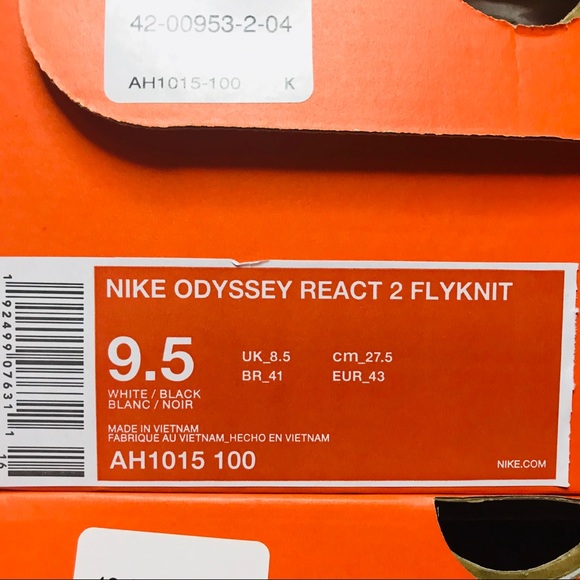 NIKE ODYSSEY REACT 2 FLYKNIT - Picture 11 of 14